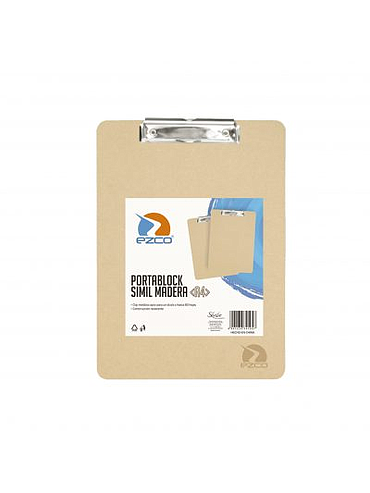 Portablock Simil Madera A4