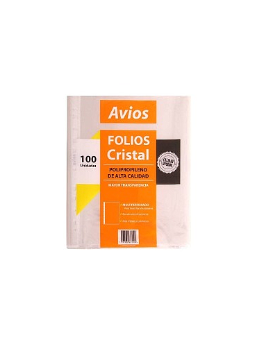 Folio Oficio Avios x100