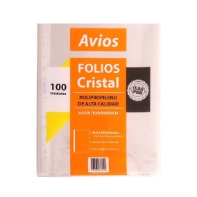 Folio Oficio Avios x100