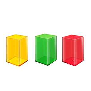 Portalapices Lapicero Rectangular Colores