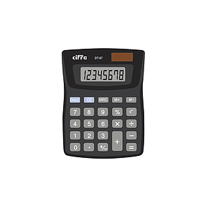 Calculadora de Escritorio Cifra DT-67