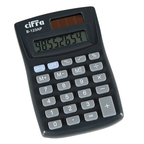 Calculadora de Bolsillo Cifra B-123AP