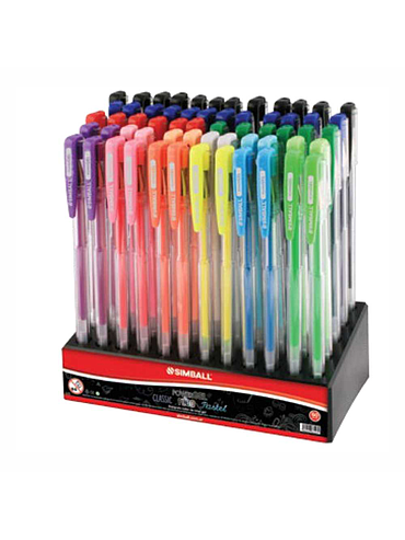 Boligrafo Roller Tinta Gel Glitter Colores Surtidos