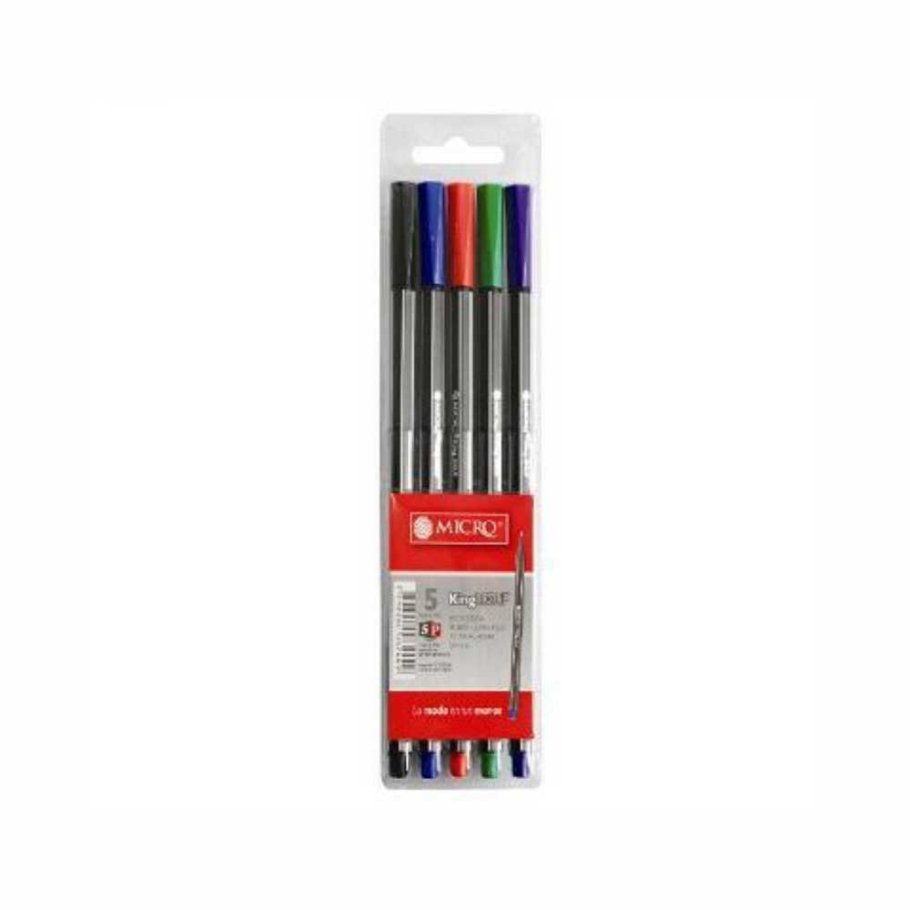 Microfibra Micro King 300 x5 un Colores Surtidos