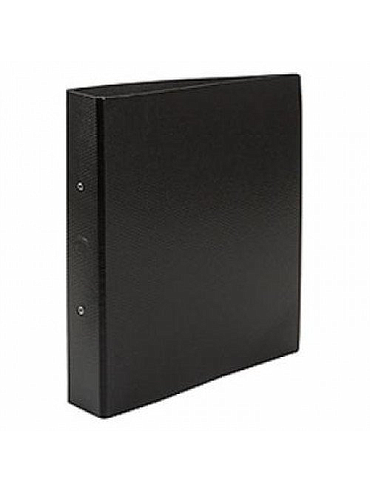 Carpeta Fibra Negra A4 2x40 mm