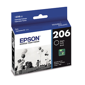 Cartucho EPSON 206 Negro