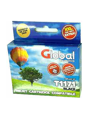 Cartucho Global p/EPSON T1171 Negro
