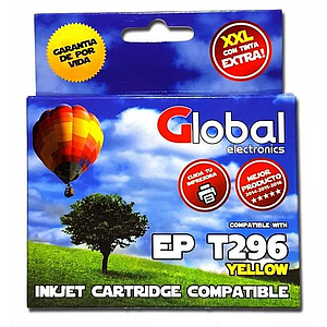 Cartucho Global p/EPSON 296 Amarillo