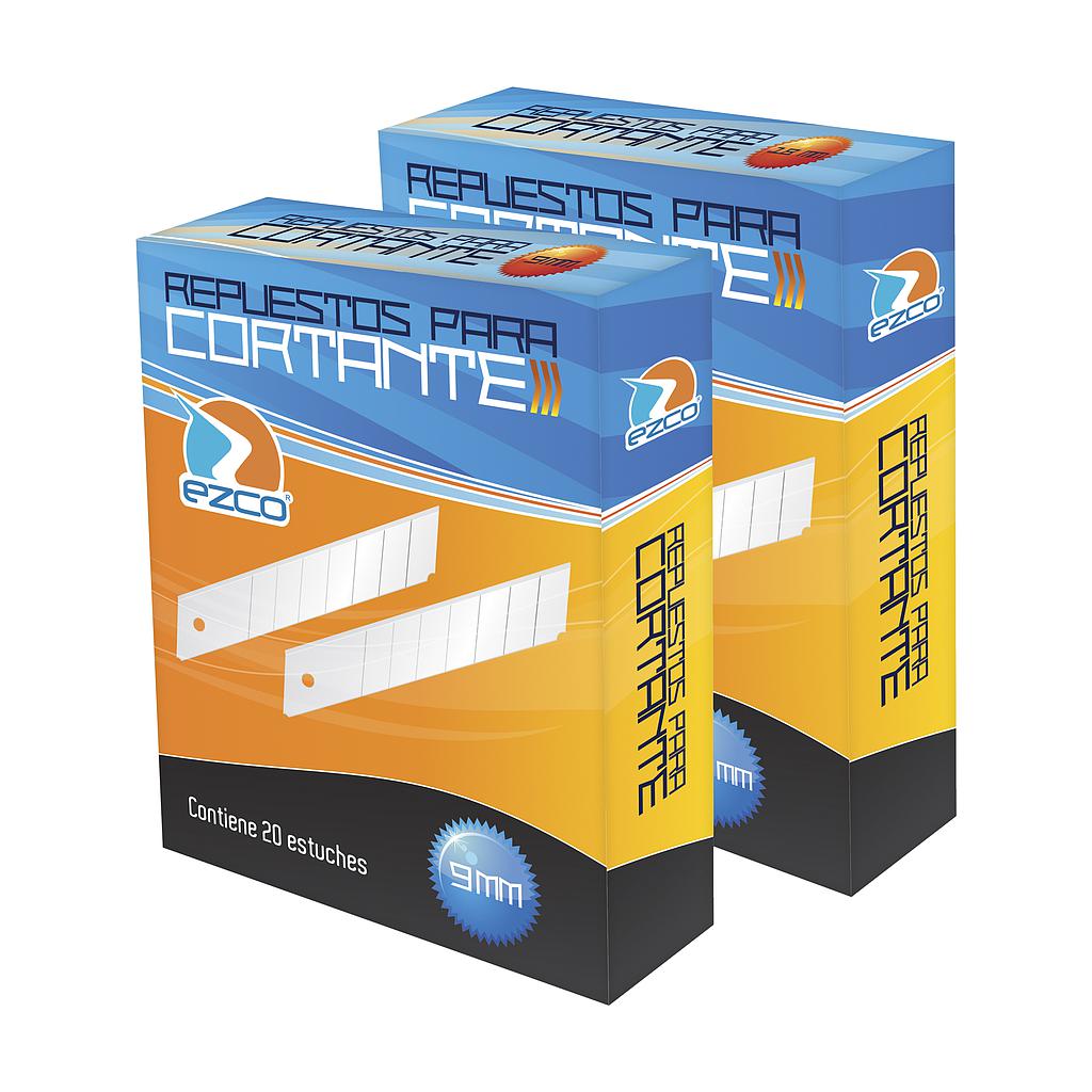 Repuesto Cuchilla 18 mm (Tubo plástico de 10u)