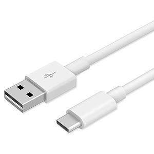 Cable USB tipo C Blanco 1 Metro