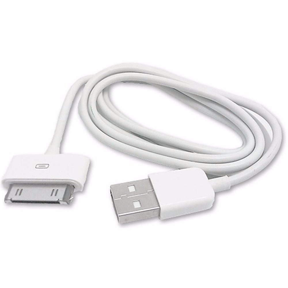 Cable IPhone 2-3G-3Gs-4-4s / Ipad 1-2-3 Blanco 1 Metro