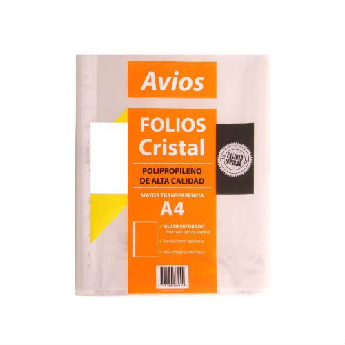 Folio A4 Avios x Unidad