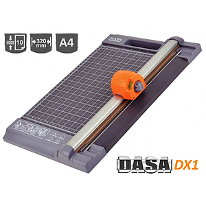 Cizalla Guillotina Rotativa DX1 A4 320mm 4 en 1 Dasa