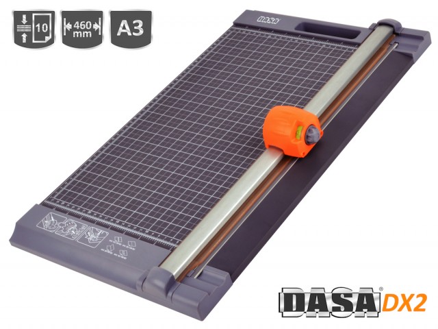 Cizalla Guillotina Rotativa DX2 A4 460mm 4 en 1 Dasa