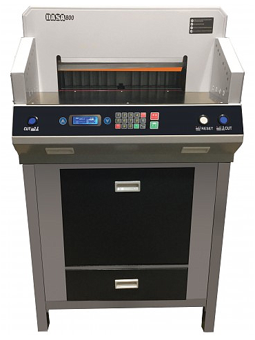Guillotina Electrica 800Auto SA3 480mm Programable CNC 800 Hojas Dasa