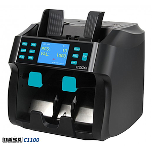Contadora de Billetes C-1100 Deteccion UV/MG/IR/DD 1 Bolsillo Dasa