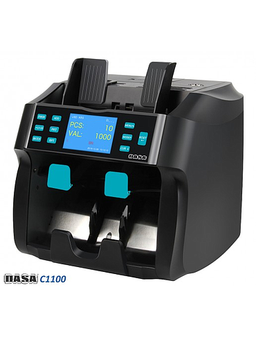Contadora de Billetes C-1100 Deteccion UV/MG/IR/DD 1 Bolsillo Dasa