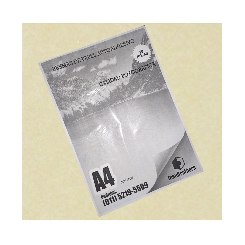 Papel Autoadhesivo Mate A4 200h Fasson