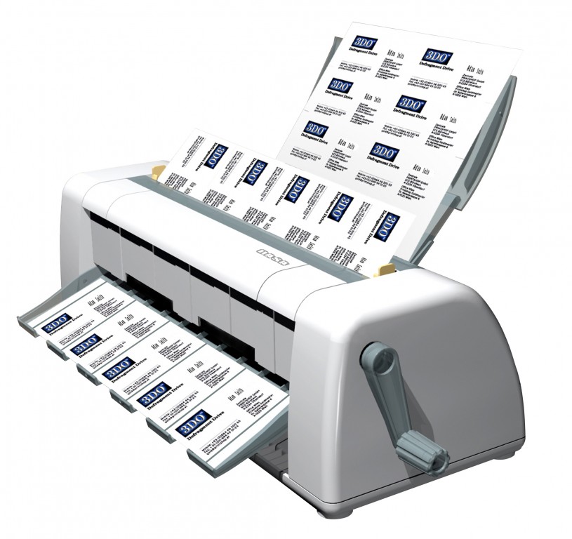 Cortadora de Tarjetas A4 CDT 85 x 54 