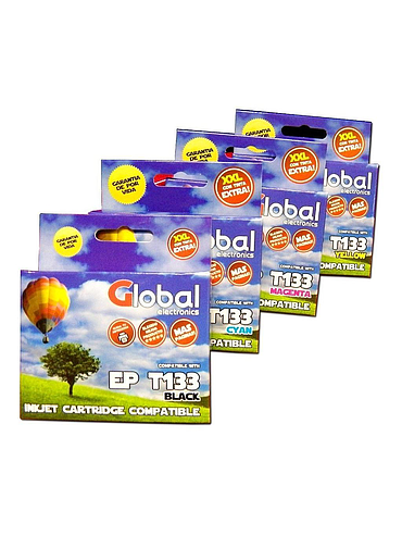 Cartucho EPSON T133 Amarillo Global