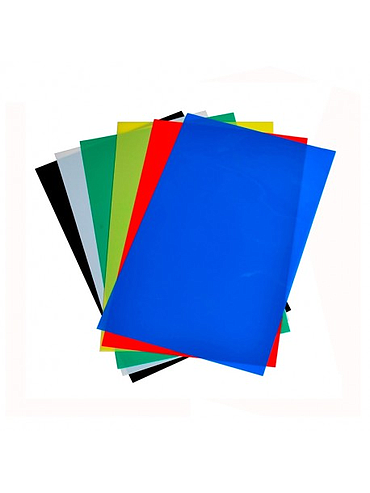 Tapa A4 Azul Tramada para Encuadernacion x50 un.