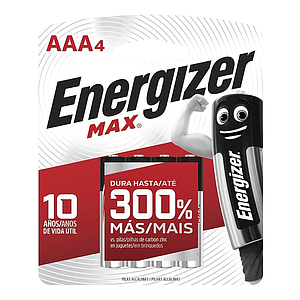 Pilas AAA Energizer Max Blister x4