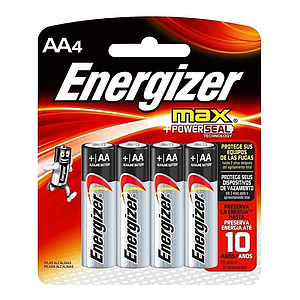Pilas AA Energizer Max Blister x4