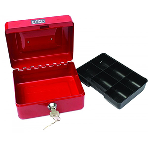 Cofre metalico con llave V1 200x160x90mm