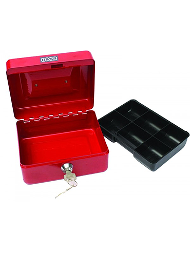 Cofre metalico con llave V1 200x160x90mm