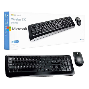 Teclado y Mouse Inalambricos Combo 850 NE Microsoft