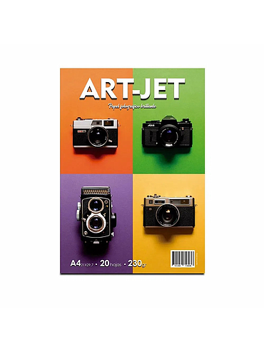 Papel Fotografico Brillante A4 230g 20h ArtJet