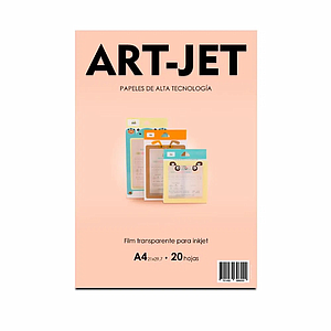 Film Transparente Acetato A4 20h ArtJet