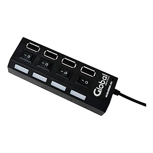 Hub USB de 4 puertos USB 2.0 Global