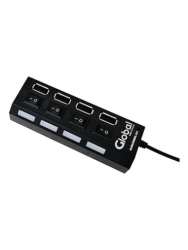 Hub USB de 4 puertos USB 2.0 Global