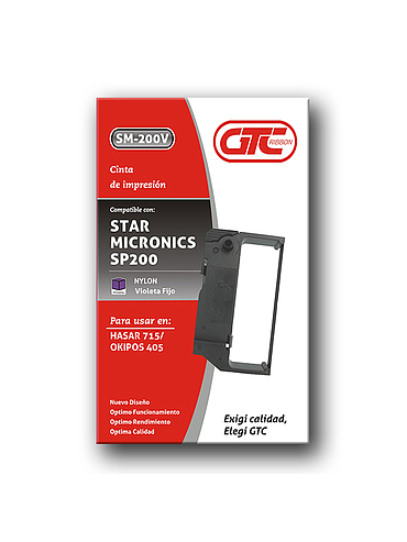 Cinta GTC Star Micronics SP200 Violeta