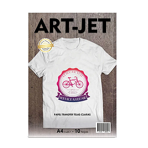 Papel Transfer Tela Clara A4 10h ArtJet